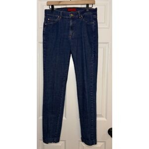 Carolina Herrera Dark Wash Denim‎ Skinny Jeans Size 8